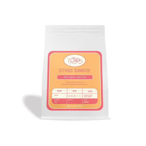 Just Rob's Coffee Citrus Sunrise