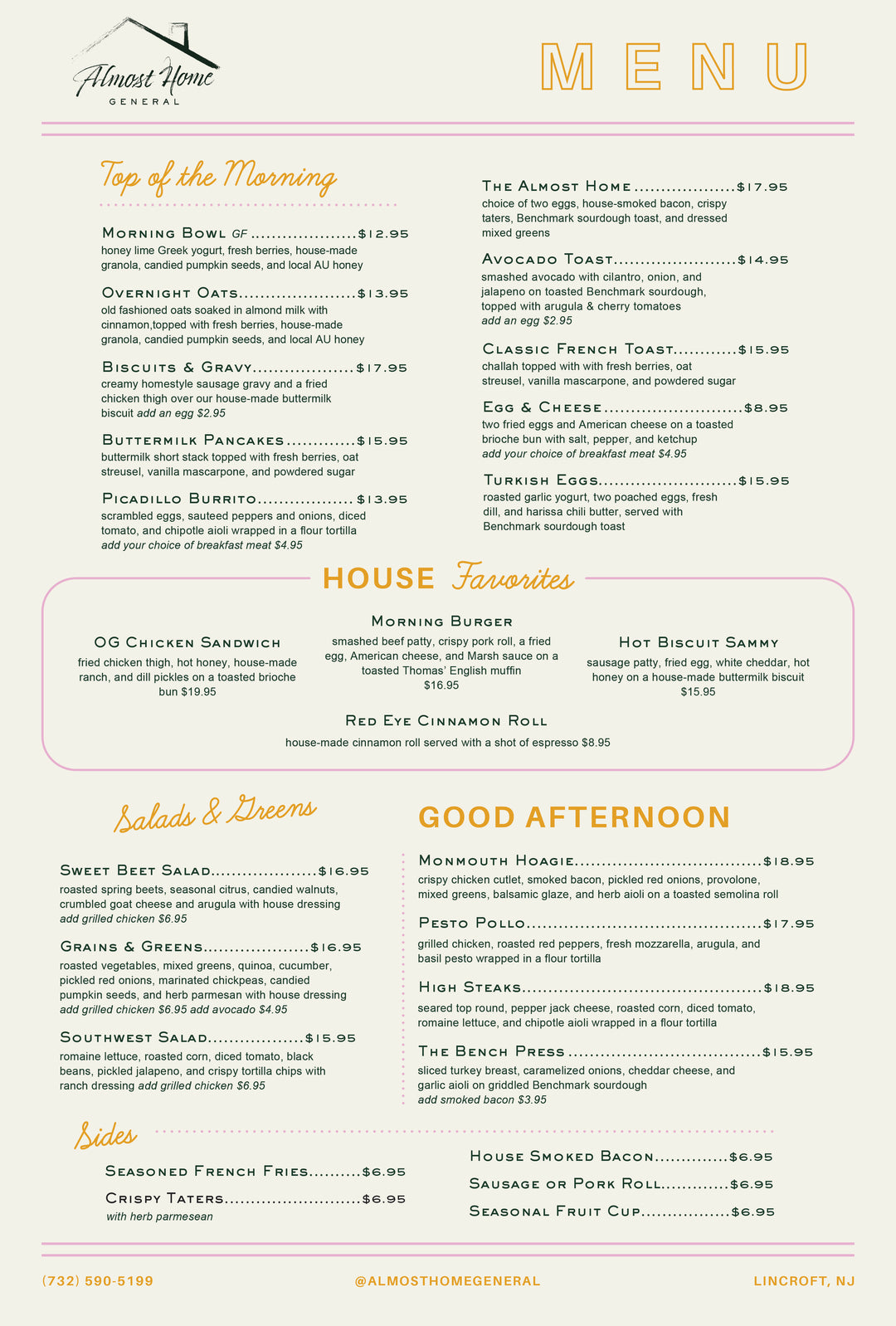 Lincroft Almost Home General