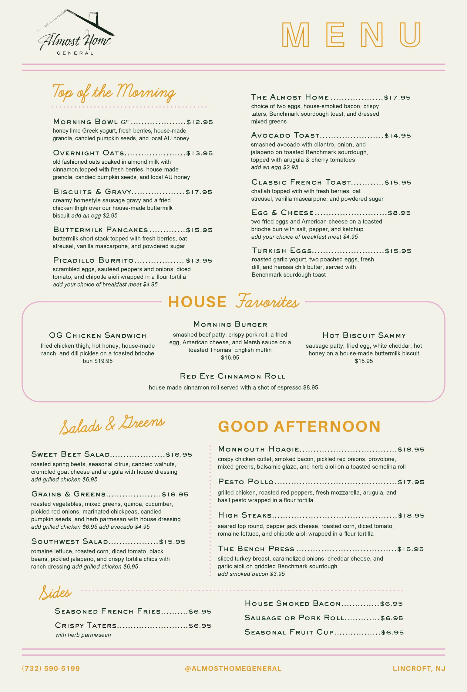 Lincroft Almost Home General