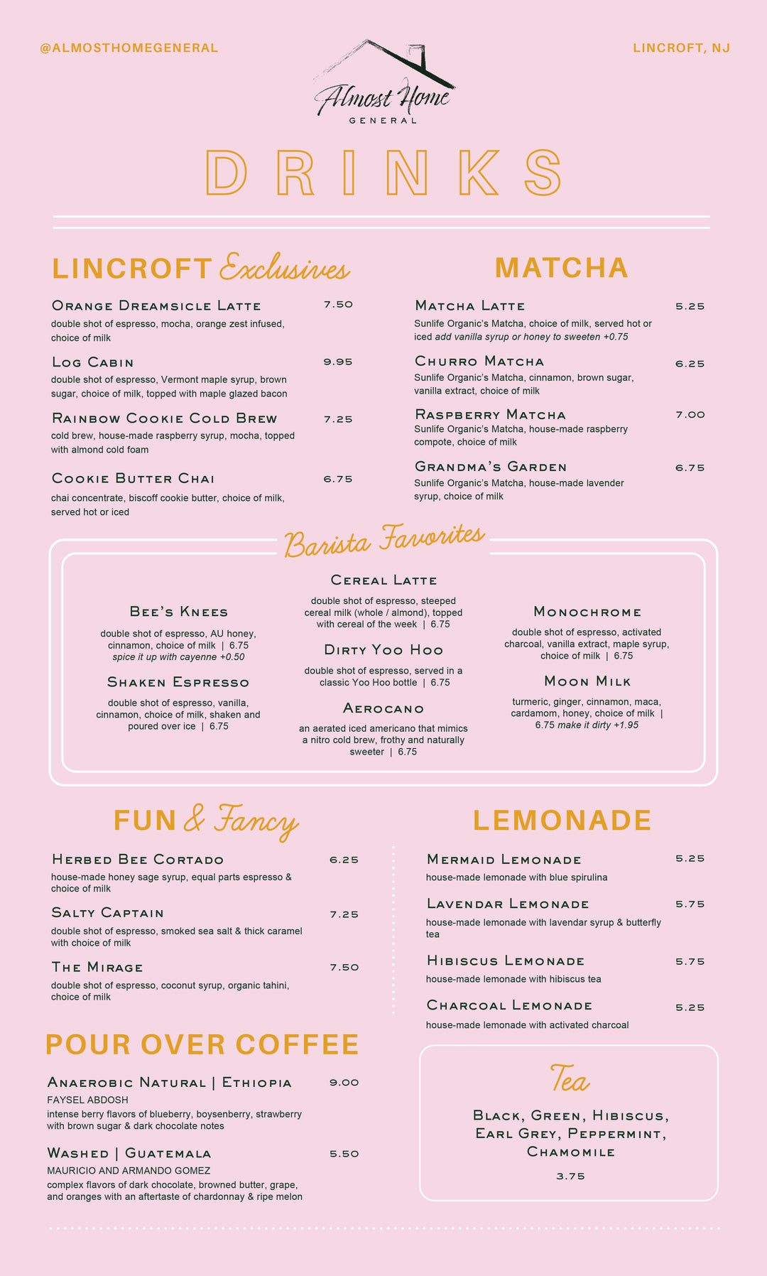 Lincroft Almost Home General